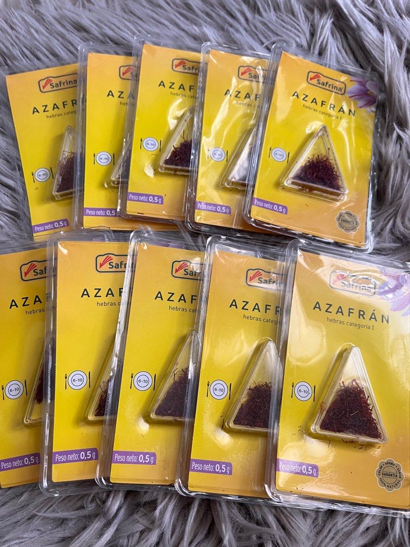 Saffron from spain (Category: Spice & Seasoning) located in Mandaluyong City. Submitted by onlineshopwithri (Listing ID 1362249851, Image 3). Description: P600 .5g P1k 1g.