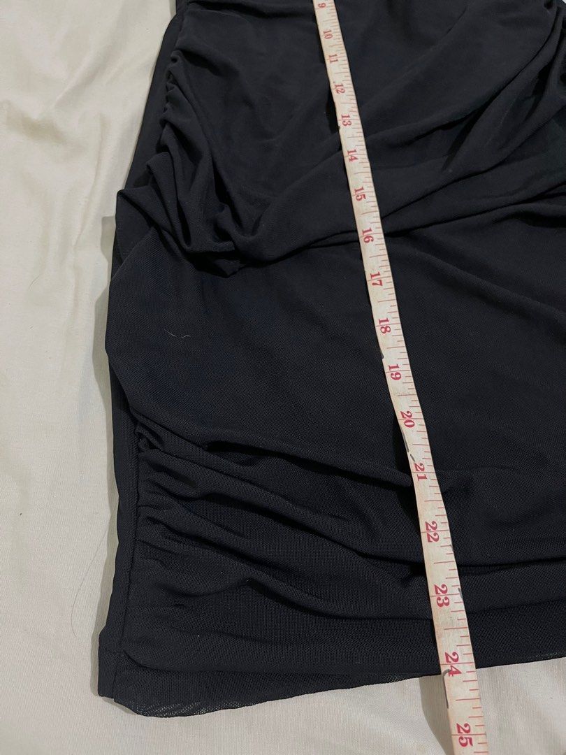 Shein Black Dress (Category: Dresses) located in Quezon City. Submitted by declutter1111 (Listing ID 1362230444, Image 3). Description: Used once at graduation. Fits XS-S frame.