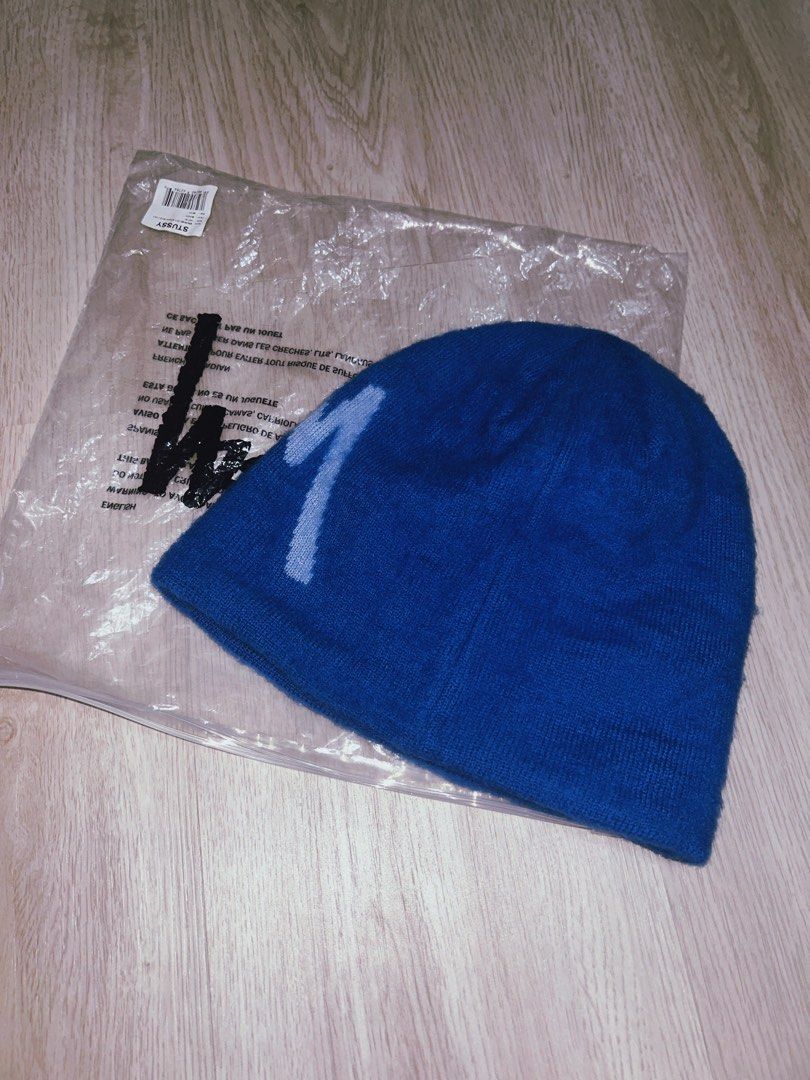 Stussy Brushed Out Stock Skullcap 毛帽冷帽男女, 他的時尚