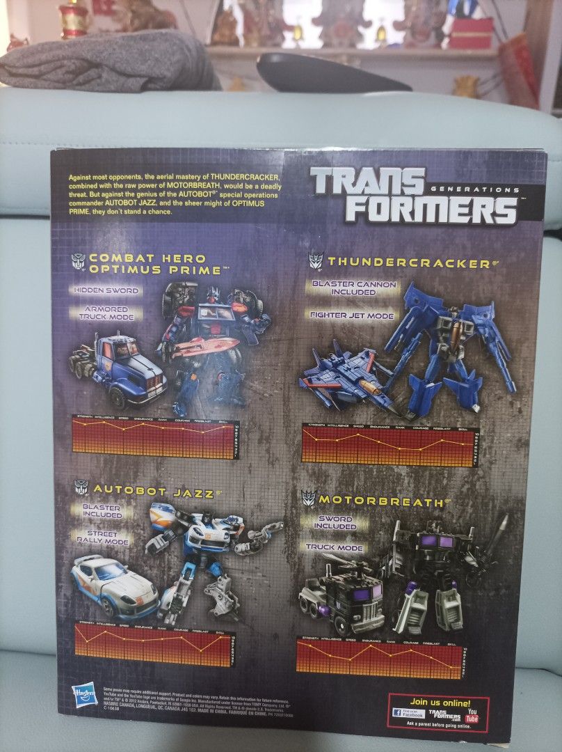 Transformers Generations Set Transformers Generations Ultimate Giftset, Hobbies & Toys, Toys & Games ...