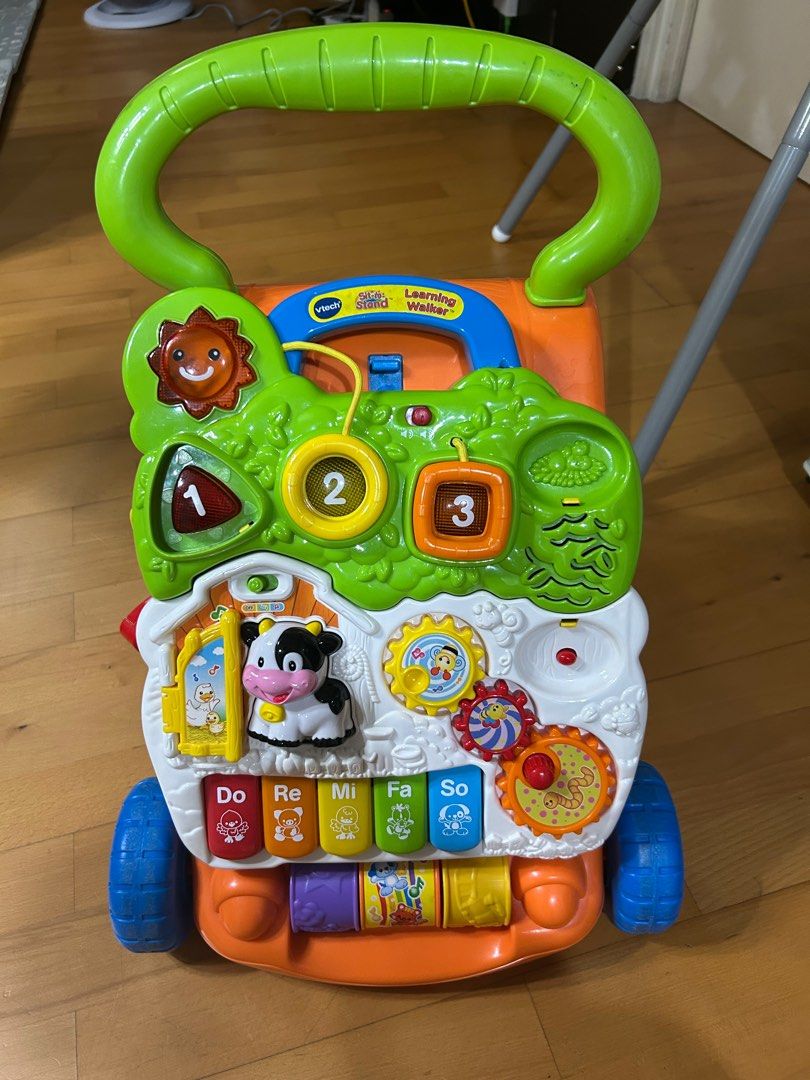 Vtech Sit to Stand Walker (Category: Infant Playtime) located in Manila. Submitted by declutterb (Listing ID 1362263772, Image 1). Description: .