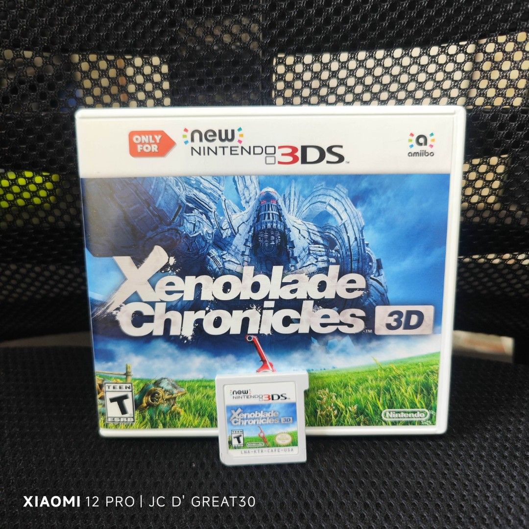 Xenoblade Chronicles 3D (Category: Nintendo) located in Quezon City. Submitted by shopme_gadget30 (Listing ID 1362155702, Image 1). Description: kindly read the details first for sale fixed price good Condition tested and working With case ,cart No manual compatible to Nintendo New 3DS USA Region Shoopppppeee —,✅ can check out pm for the linnnkkk (If shoopppee check out, price is higher because of shooppppeee deduction qc area meet up: sm north s