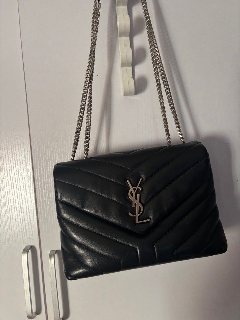 YSL LOU LOU BAG (Category: Luxury Bags & Wallets) located in Makati City. Submitted by bravelion_cea1db (Listing ID 1362224775, Image 2). Description: Ysl Loulou bag Black gunmetal hardware No flaws Color Black Rfs : decluttering 09338608996 Call or text for more details .