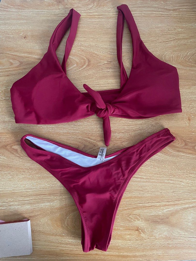 Zaful Swimsuit (Category: Bikinis & Swimsuits) located in Pasig City. Submitted by ysaint (Listing ID 1362153377, Image 1). Description: - Used once, fits small - Padded - Php 159 only! .