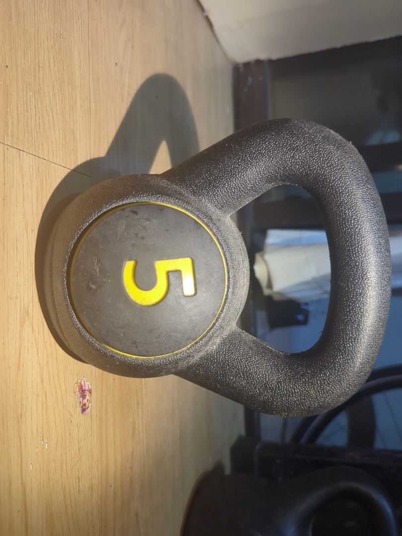 5 pounds kettlebell for 500php (Category: Weights & Dumbbells) located in Manila. Submitted by chinarotgu30855 (Listing ID 1362440379, Image 1). Description: 5 pounds kettlebell for 500php Original/Authentic From USA Actual and Detailed Picture Posted Pick up at One Oasis Condominium Ortigas Extension Pasig City Or Delivery via Lalamove, LBC cod/cop FREE DELIVERY via jnt (Payment First Basis).