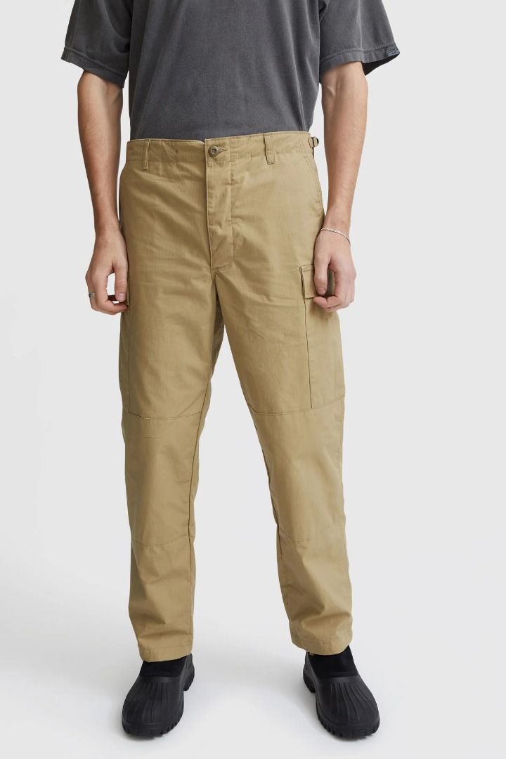 卡其褲21AW WTAPS WMILL TROUSER 01 TROUSERS M號, 他的時尚