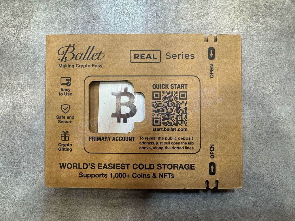 全新正貨門市現貨】Ballet REAL 不鏽鋼加密貨幣冷錢包/ Ballet Cold Storage - Stainless Steel/BTC,  電腦＆科技, 商務用科技產品- Carousell