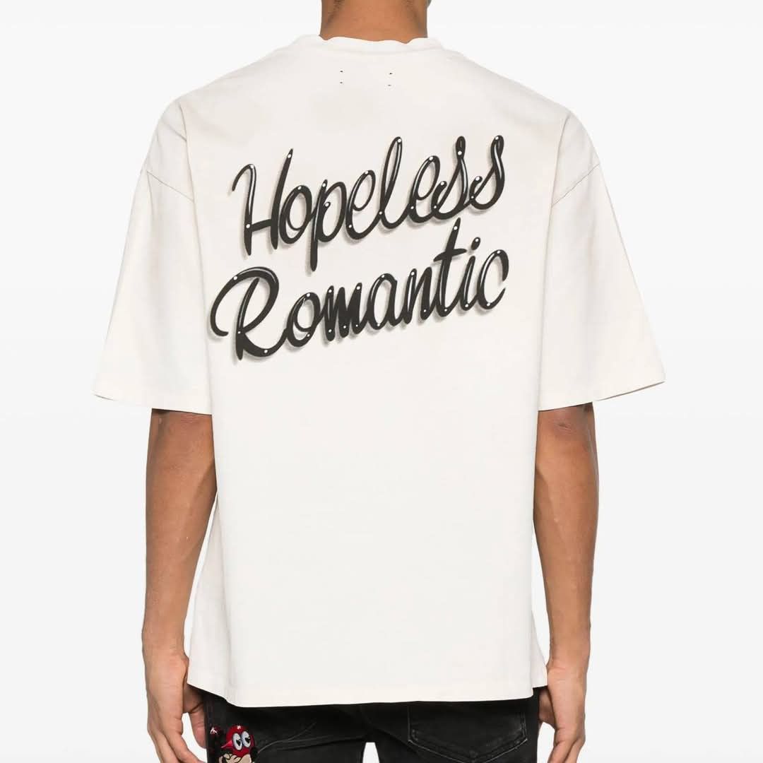 Amiri Hopeless Romantic Tee (Category: Tshirts & Polo Shirts ) located in Baguio. Submitted by the.vault.ph (Listing ID 1362345194, Image 3). Description: Amiri Hopeless Romantic Tee ₱1000 Available for pre order! S - XL 1-2 Weeks ETA #thevault #preorder.