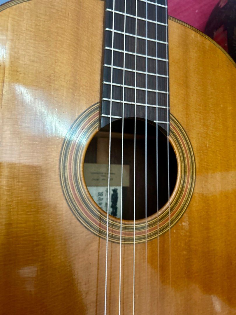 Antique Masaru Kono classical guitar from 1959, Hobbies & Toys, Music ...