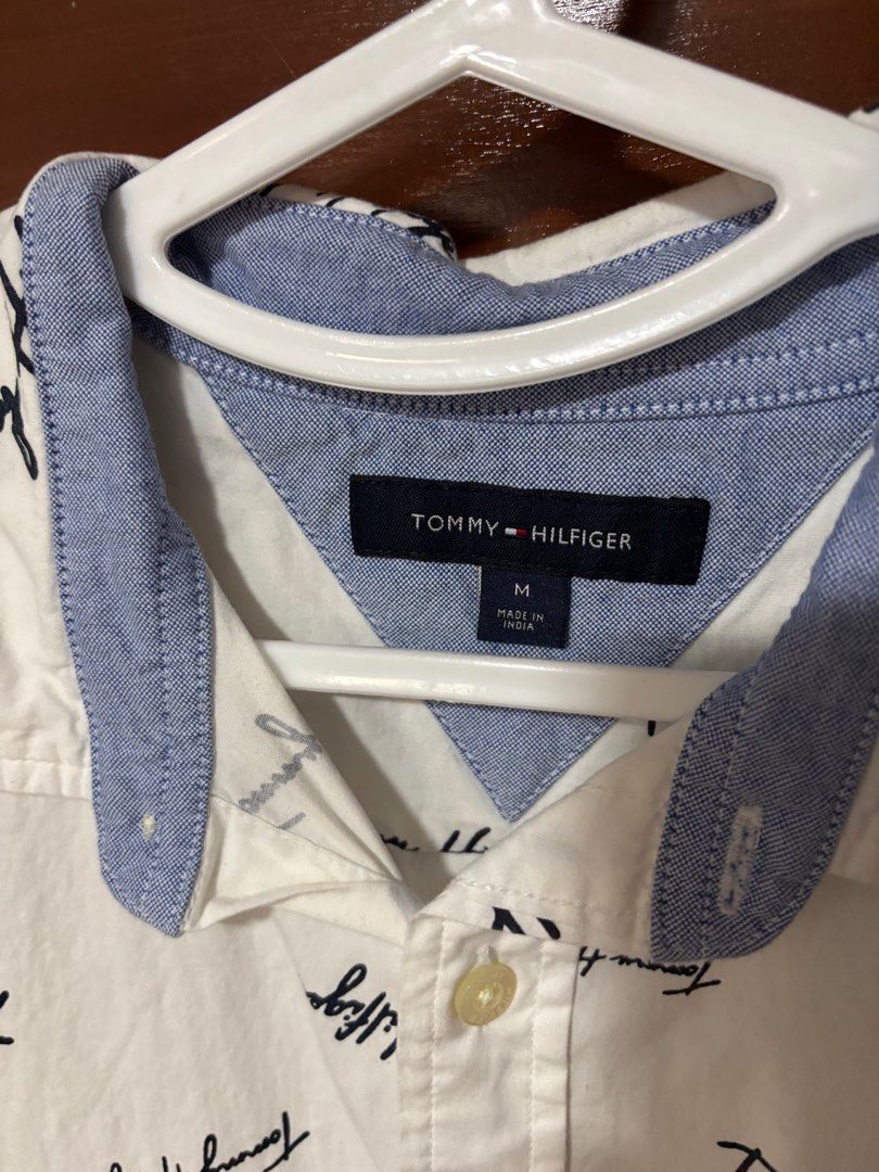 Auth Tommy Hilfiger linen polo Medium (Category: Tshirts & Polo Shirts ) located in Paranaque City. Submitted by egg_shells (Listing ID 1362351776, Image 2). Description: in excellent condition No issues or damages Bought for 5k++ Rfs: declutterring .