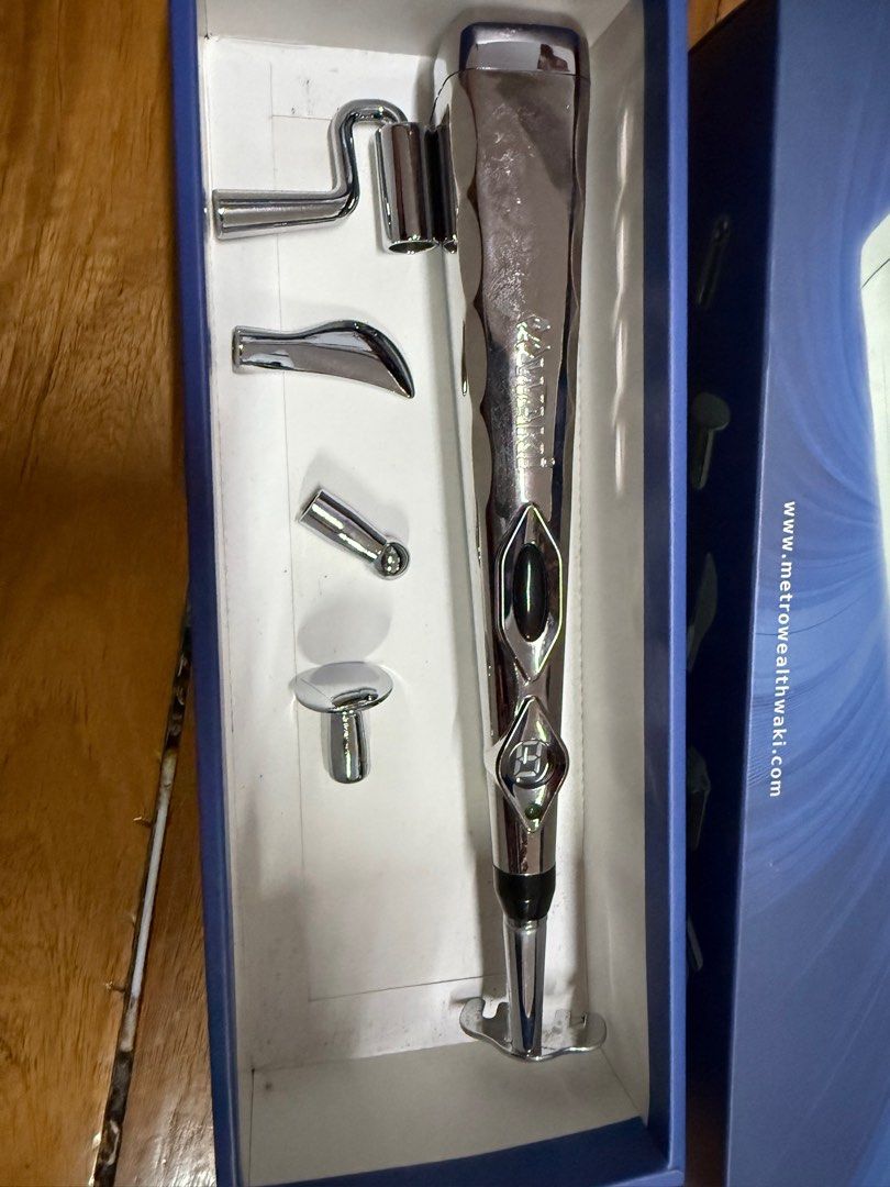 Authentic WAKi Multi Functional Health Pen (Category: Medical Supplies & Tools) located in Manila. Submitted by a.c.shop (Listing ID 1362425159, Image 2). Description: According to traditional Chinese medicine, meridian’s functions are to transport blood and “Chi”, to communicate the organs and the whole body, and to regulate the body system. Meridian studies is another foundation for the acupuncture, Tui-Na, Shiatsu and massage, it is an importa