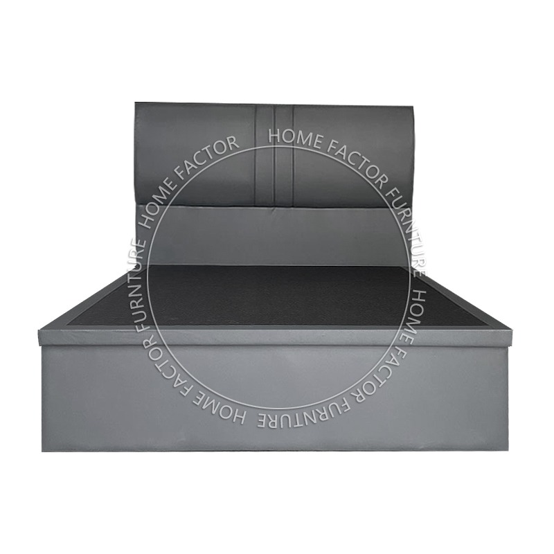 Bedframe /Storage Bed Frame/Wooden Internal Structure Cushioned ...