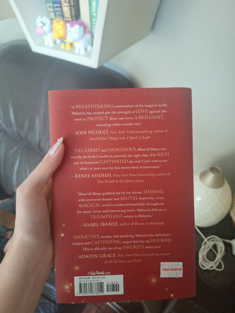 Blood and honey (Category: Storybooks) located in Manila. Submitted by luxetips_pressph (Listing ID 1362354313, Image 3). Description: brand new un-used hard bound no damage 836 original price 750 for sale book 2 in serpent and dove series.