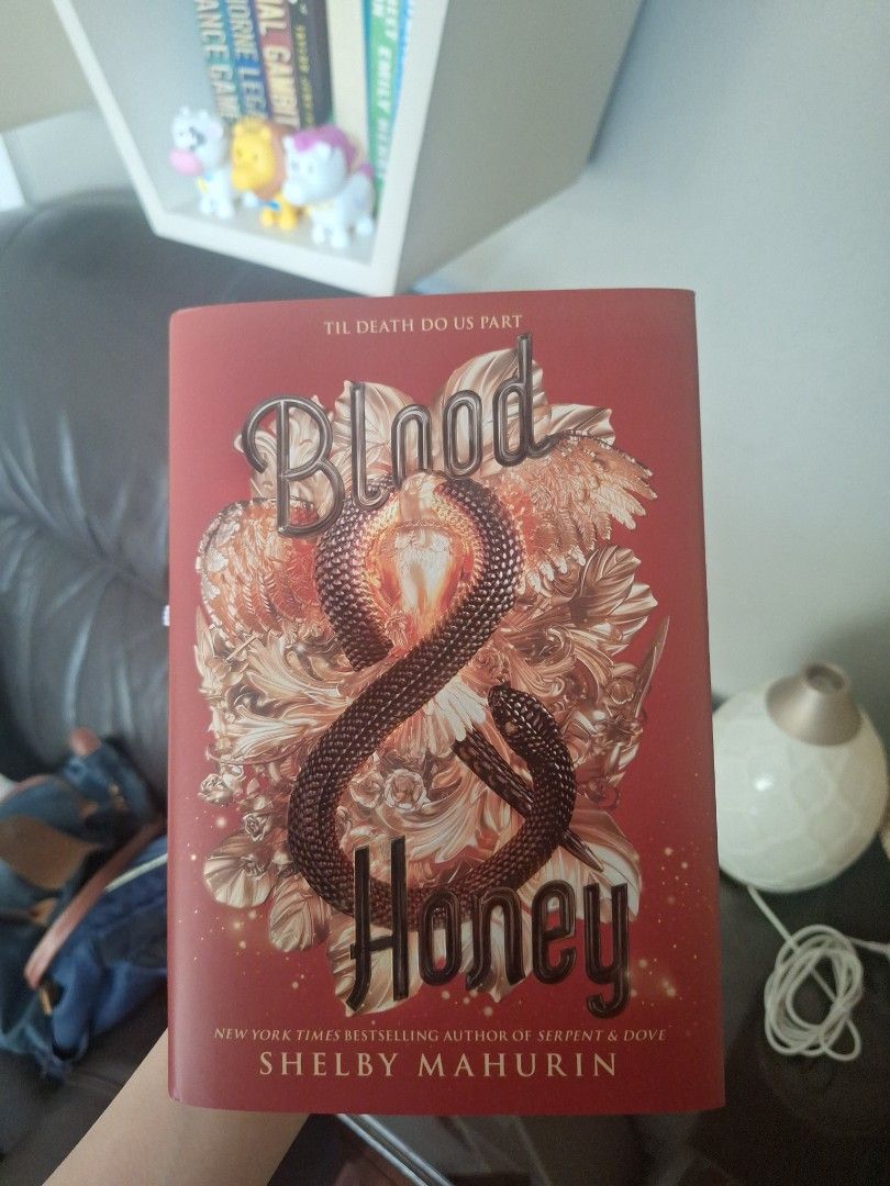Blood and honey (Category: Storybooks) located in Manila. Submitted by luxetips_pressph (Listing ID 1362354313, Image 1). Description: brand new un-used hard bound no damage 836 original price 750 for sale book 2 in serpent and dove series.