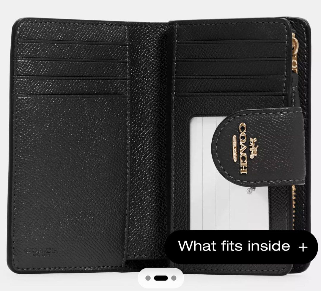 Coach Medium Corner Zip Wallet (Category: Luxury Bags & Wallets) located in Manila. Submitted by jessiiccaanne.1 (Listing ID 1362399106, Image 2). Description: Authentic Coach - Medium Corner Zip Wallet In Signature Canvas 📍 Cainta / Pasig.