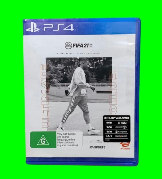 FIFA 21 Ultimate Edition Disc for PlayStation 4, Video Gaming, Video ...