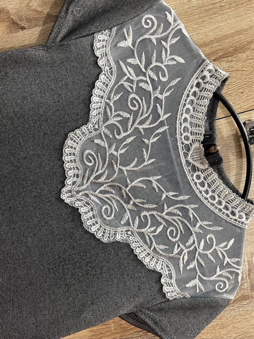 Grey (laced-top) dress (Category: Dresses) located in Taguig. Submitted by ccitemsss (Listing ID 1362372797, Image 2). Description: Fits S-M sizes. This item was used once only. Visit our shop for more items. Enjoy Shopping! 🛍️ Place your Order now 🛒 For inquiries, you may message us through chat. We will reply as soon as possible. .