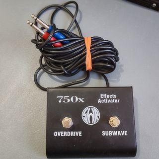 Guitar/Bass. 2 in one foot. Switch