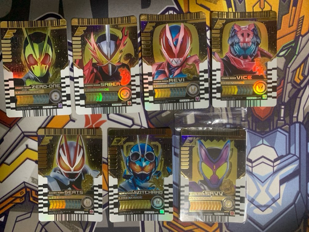 Kamen rider MV reiwa chemy rider cards, Hobbies & Toys, Toys & Games on ...