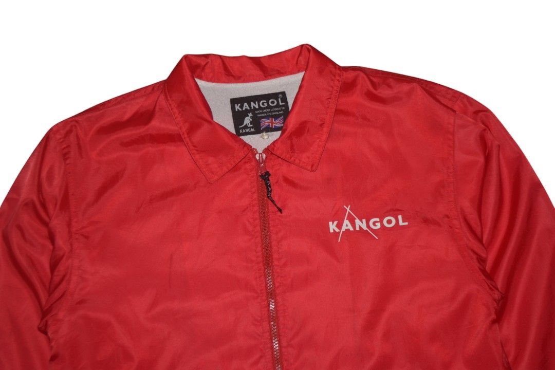 Kangol Coach Jacket (Category: Coats, Jackets and Outerwear) located in Baguio. Submitted by RacksToTheFuture (Listing ID 1362332154, Image 2). Description: expect some flaw on prints.