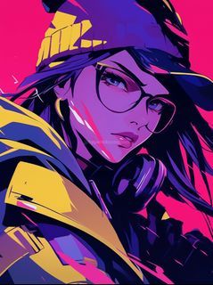 Killjoy Metal Print | HD Anime Wall Art | Premium Metal Poster | Collector's Home Decoration - A4 Size