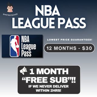 Nba league pass For Sale Carousell Singapore