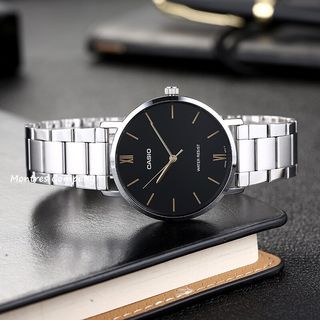 Montres Company 香港註冊公司(32年老店) 卡西歐 CASIO 情侶裝 情侶錶 不鏽鋼錶帶 黑金色 MTPVT01 MTPVT01D MTP-VT01 MTP-VT01D MTP-VT01D-1 MTP-VT01D-1B 四款色有現貨64243380133251110