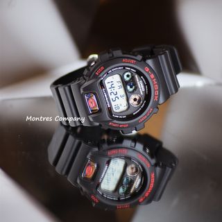 Montres Company 香港註冊公司 (32年老店) 卡西歐 CASIO G-SHOCK G SHOCK GSHOCK 6900系列30週年紀念版 防震 200米防水 超長電池壽命 DW6900 DW6900TR DW-6900 DW-6900TR DW-6900TR-1 黑紅色 三款色均有現貨64204783457153110