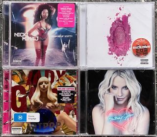 Nicki Minaj Lady Gaga Britney Spears CD