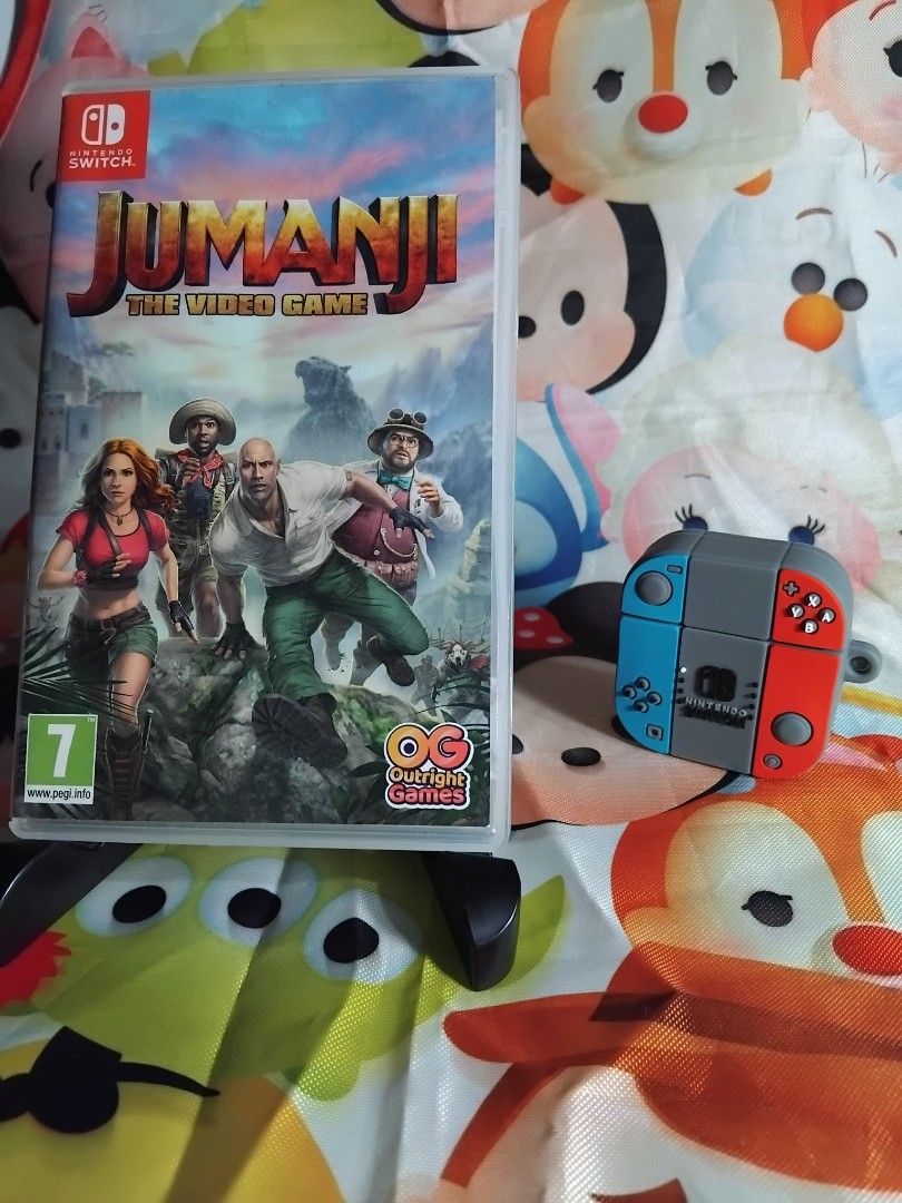 Nintendo Switch Jumanji The Video Game (Category: Nintendo) located in Quezon City. Submitted by nice2knowu (Listing ID 1330322755, Image 2). Description: Nintendo Switch Jumanji The Video Game Sale Swap RFS: No time to play Avail 24/7 to chat here on Carousell or O916.565.9162 SMS / Vbr. SMS / Chat first before call COD as long as buyer will book it via Lalamove / Grab rider of your choice. Also accept Bank Transfer & GCash. Checkout also avail 