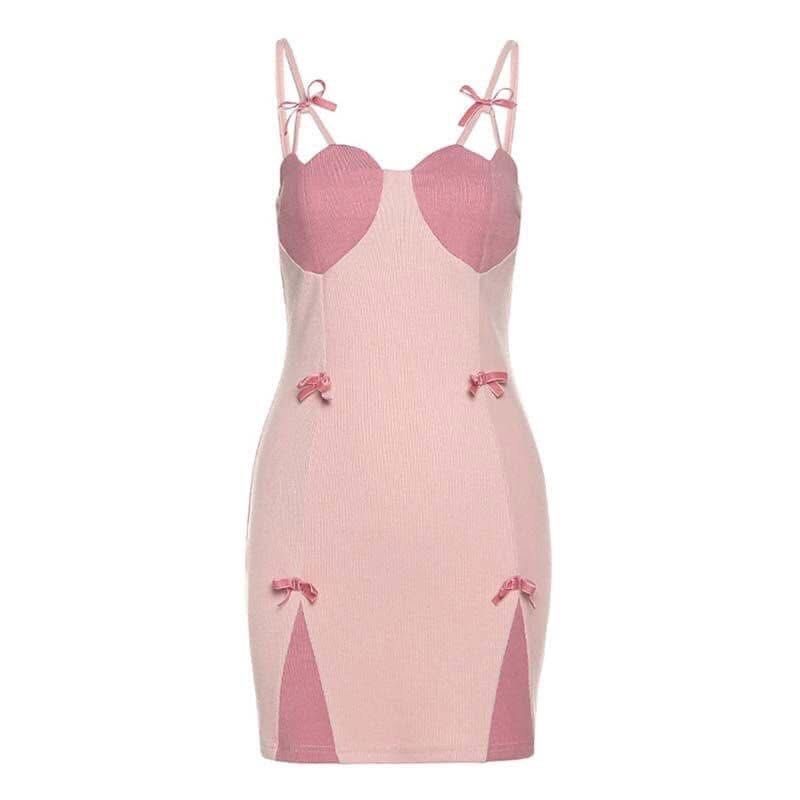 Pink coquette mini dress (Category: Dresses) located in Tarlac. Submitted by clpari (Listing ID 1362466429, Image 3). Description: Details on last photo .