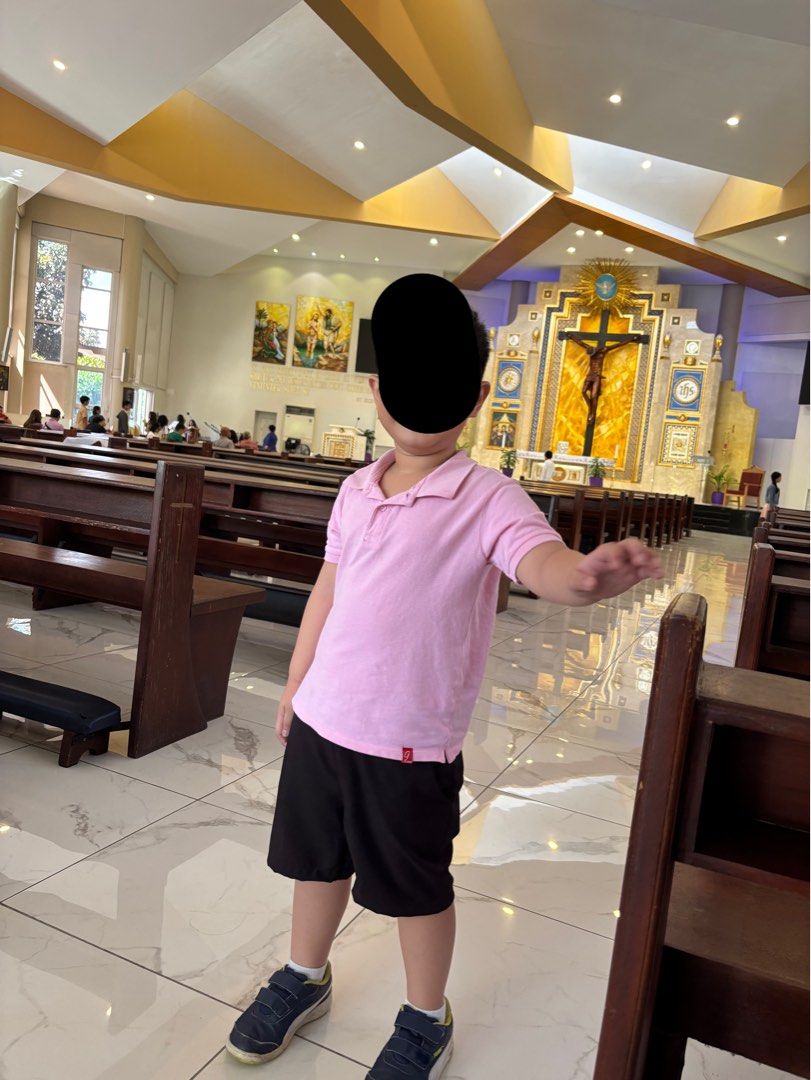 Pink polo shirt (Category: Babies & Kids Fashion) located in Dasmarinas. Submitted by ehradee (Listing ID 1362318347, Image 3). Description: .