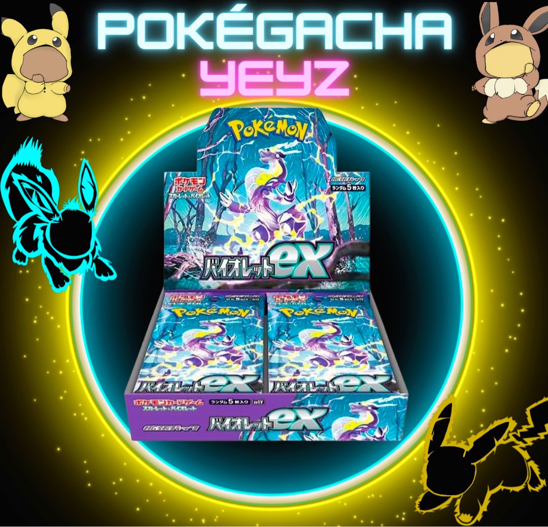 Pokemon Violet EX Booster Box SV1V, Hobbies & Toys, Toys & Games on ...