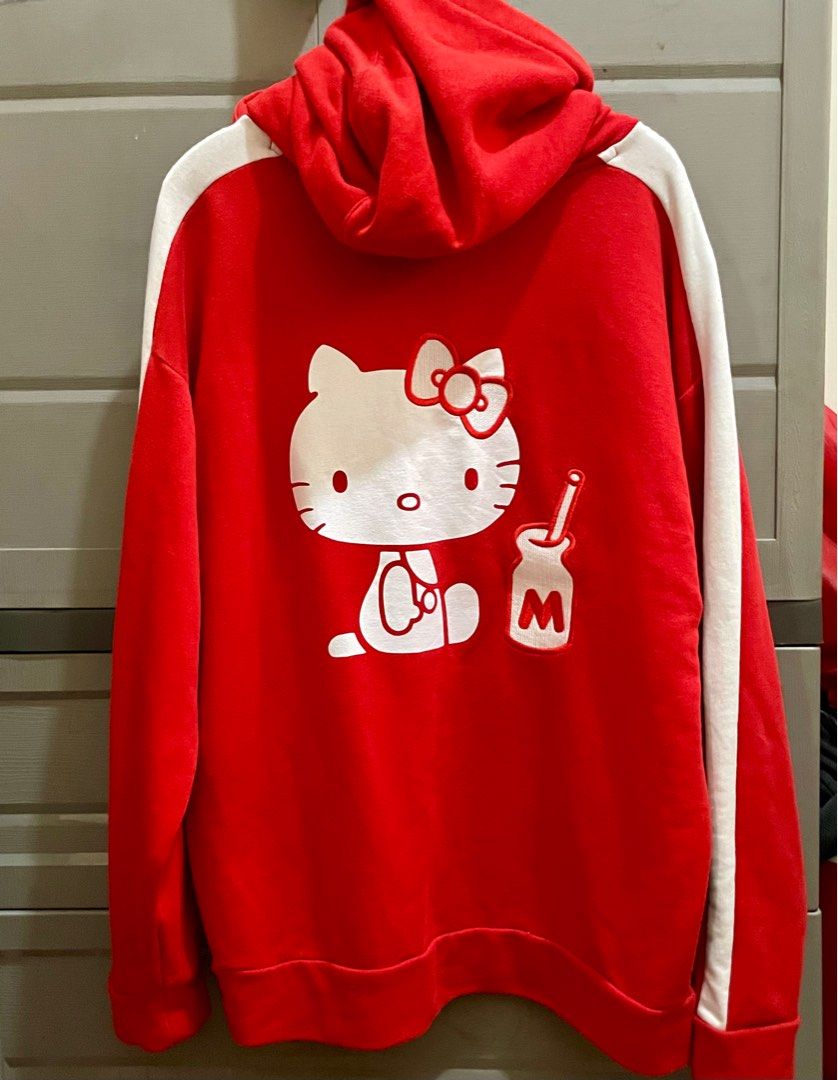 PUMA HELLO KITTY jacket (Category: Coats, Jackets and Outerwear) located in Manila. Submitted by angelrm (Listing ID 1362329752, Image 2). Description: Sold out in stores. Purchased from Sole Academy, BGC. LP posted.