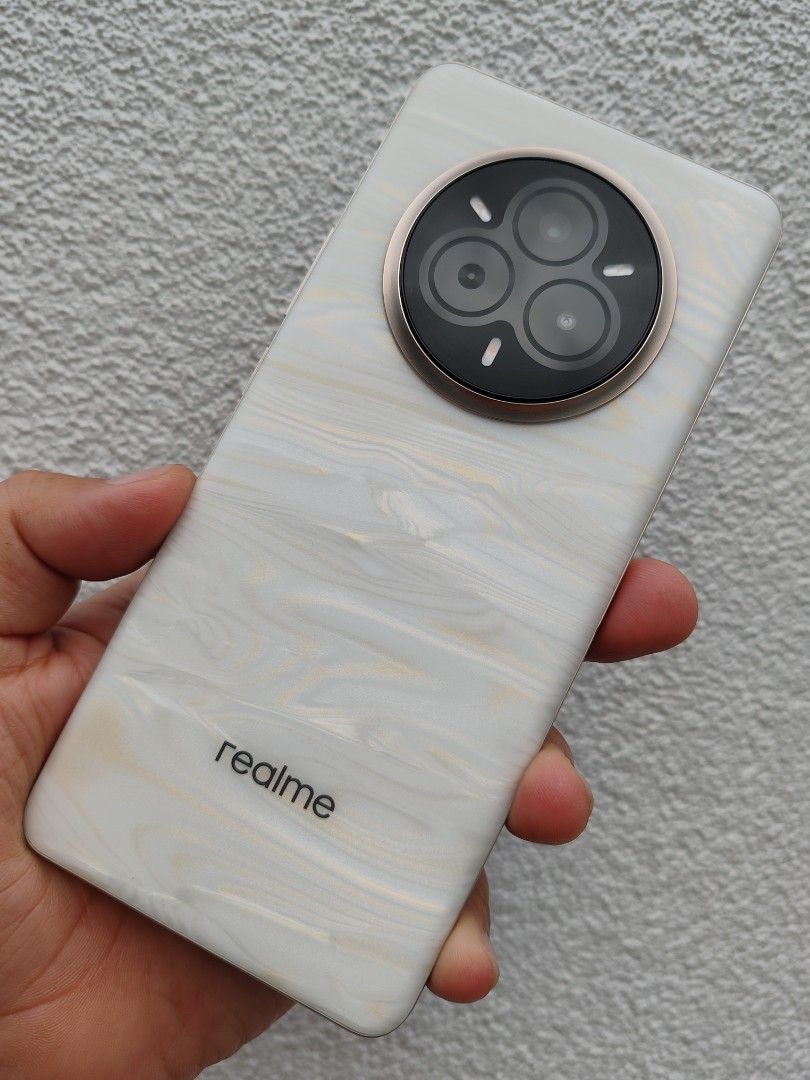 realme 14 Pro 5G (Category: Realme) located in Makati City. Submitted by littlelion2018 (Listing ID 1362455464, Image 1). Description: Used once or twice. Complete with box and accessories..