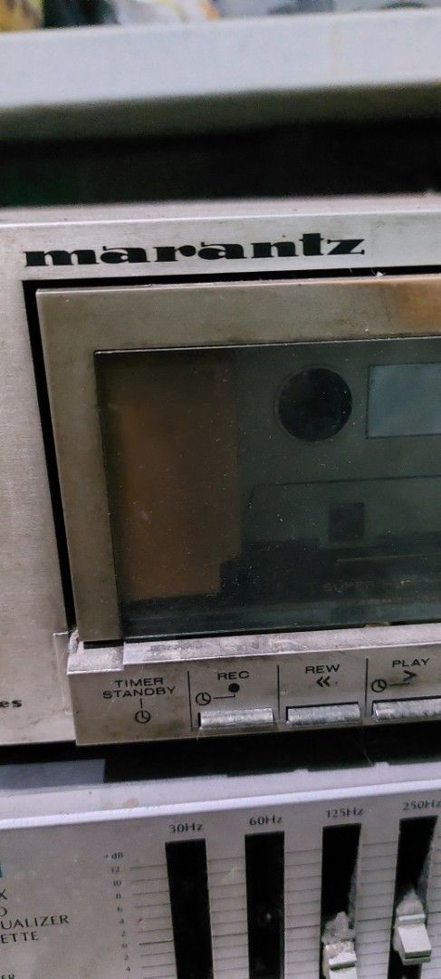 Sansui equalizer rg 7x marantz tape deck (Category: Other Audio Equipment) located in Marikina City. Submitted by localflavor (Listing ID 1362311002, Image 3). Description: 💥bundle 2500 only💥 💥sansui equalizer rg7 working missing knob 💥marantz with power only marikina area via lalamove payment via g cash.