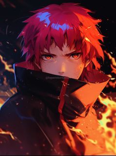 Sasori Metal Print | HD Anime Wall Art | Premium Metal Poster | Collector's Home Decoration - A4 Size