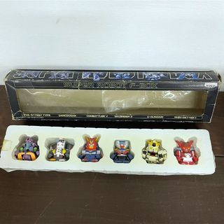 (SET of 6) Super Robot Figure Set [Evangelion, Dancougar, Combattler V, Mazinger Z, RX-93 Nu Gundam, Getter Robot)