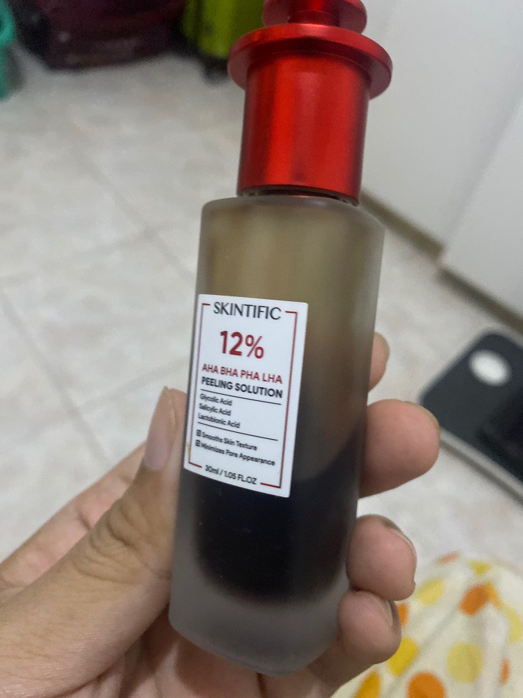 SKINTIFIC 12% AHA BHA PHA, Kesehatan & Kecantikan, Kulit, Sabun & Tubuh ...