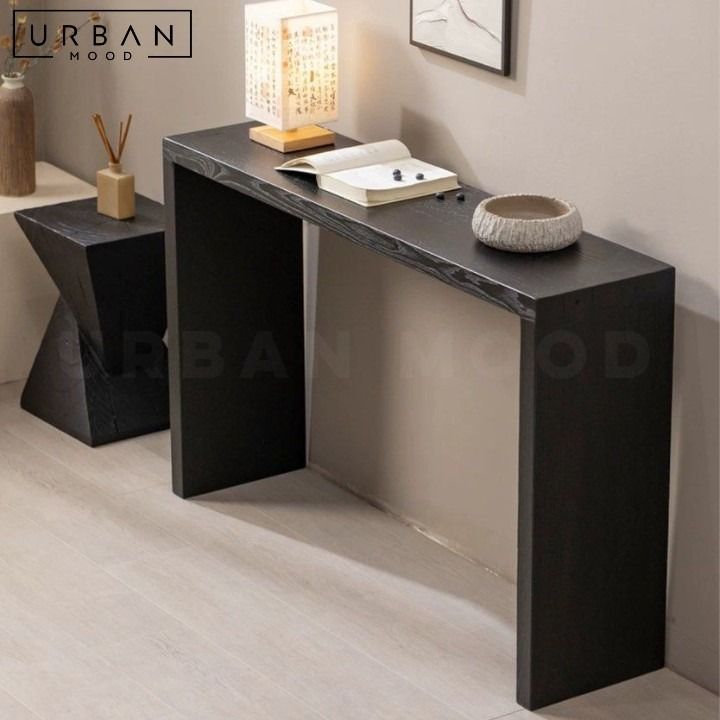 TAMER Modern Solid Wood Console Table, Furniture & Home Living ...
