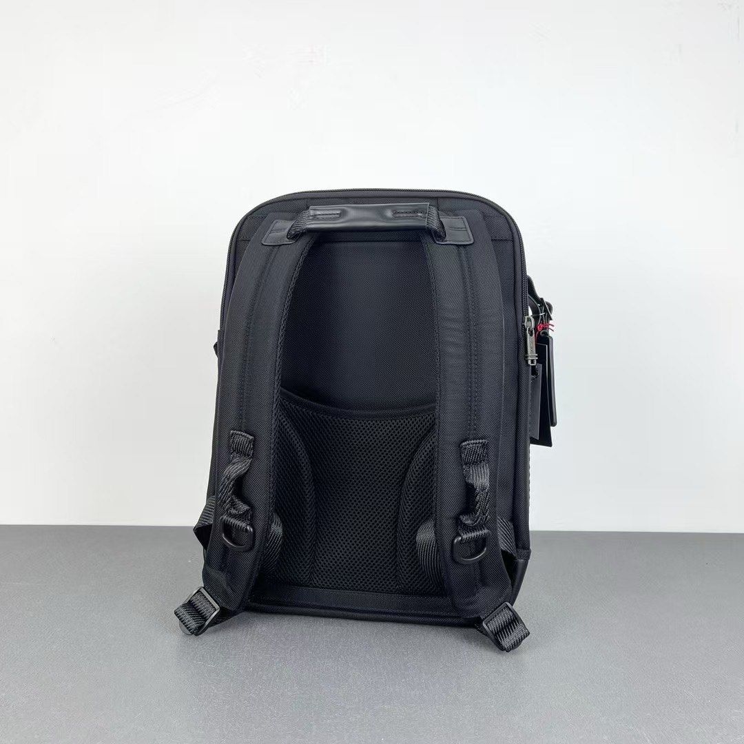 Tumi Fremont Radar Ballistic Nylon Backpack (Category: Backpacks) located in Manila. Submitted by bagmaniaph (Listing ID 1362468571, Image 3). Description: Up for sale is a brand new - with tags - Tumi Fremont RADAR 16.0” Laptop Backpack This piece is brand new - with tags. This is a great size - measuring 40.5 x 30 x 12 cm Done in the ALL BLACK color. 95% Ballistic Nylon 5% Leather Lining is 100% Polyester Great sophisticated styling but yet ver
