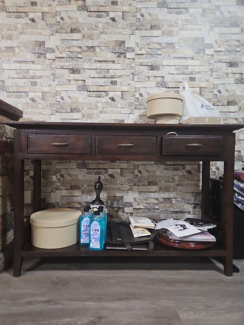 TV Console (Category: Other Home Furniture) located in Singapore. Submitted by izkhnn (Listing ID 1362448721, Image 1). Description: good condition. letting go as new furniture is cmg..