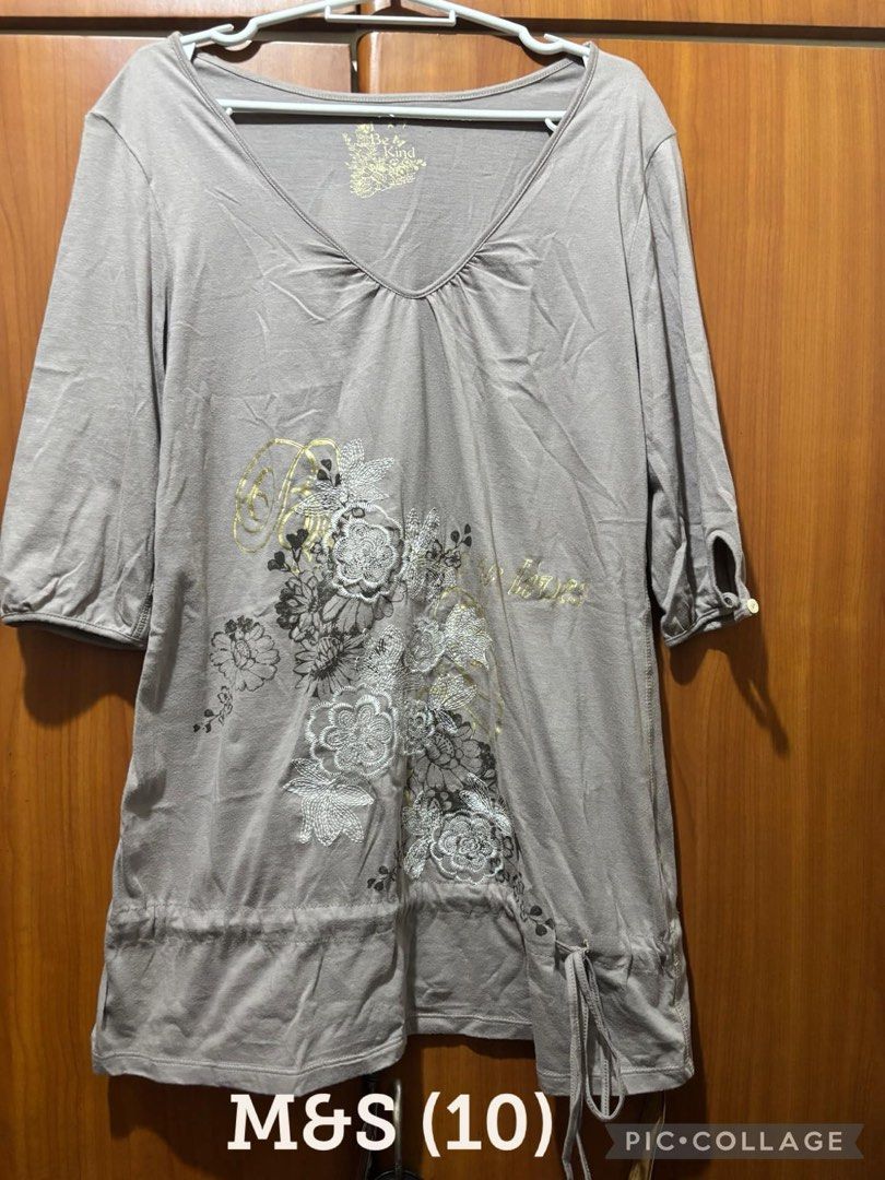 Vintage Pre-loved Tops (Category: Blouses) located in Caloocan City. Submitted by julixari (Listing ID 1362448275, Image 2). Description: Vintage Pre-loved Tops priced at 100 each. Price id negotiable if buying 2 or more, and details are on each picture. Let me know if you have any inquiries :).