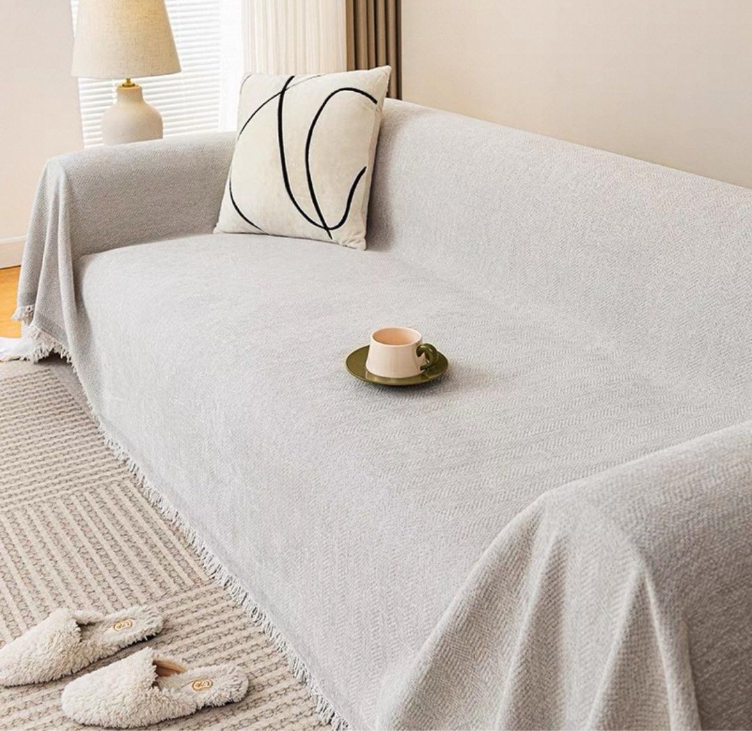 Waterproof Sofa Cover (linen colour)64885401471105110