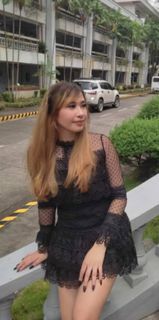 Black Lace Longsleeves Puffy Goth Formal Casual Nusiness Dress Attire Party Date Graduation Dress