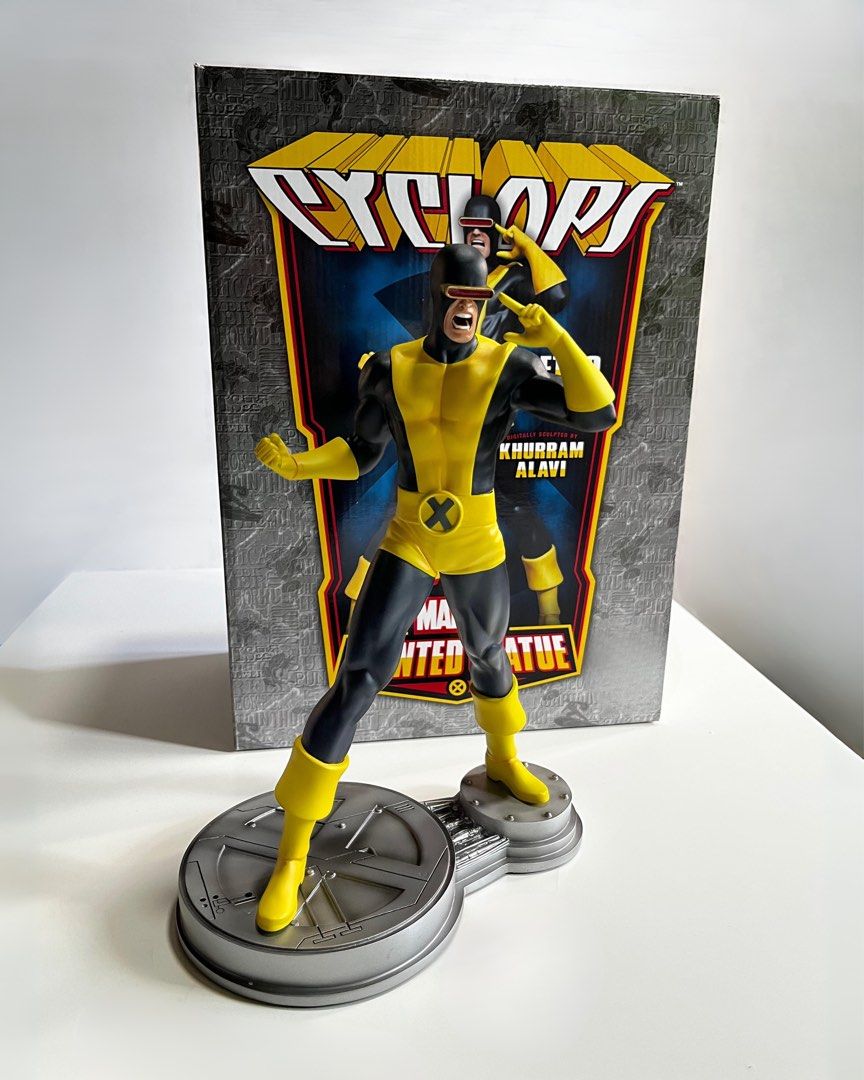 Bowen Designs Marvel XMen Cyclops Full Statue (Category: Figurines & Statues) located in Mandaluyong City. Submitted by _jebtrd (Listing ID 1362617277, Image 1). Description: Bought from the USA Over 12”.