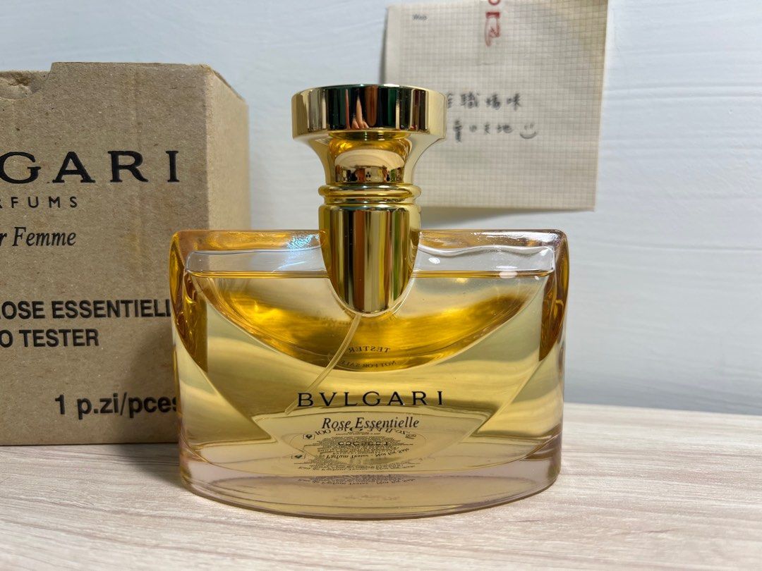 Bvlgari Rose Essentielle 寶格麗馥郁玫瑰女性淡香精100ml 絕版