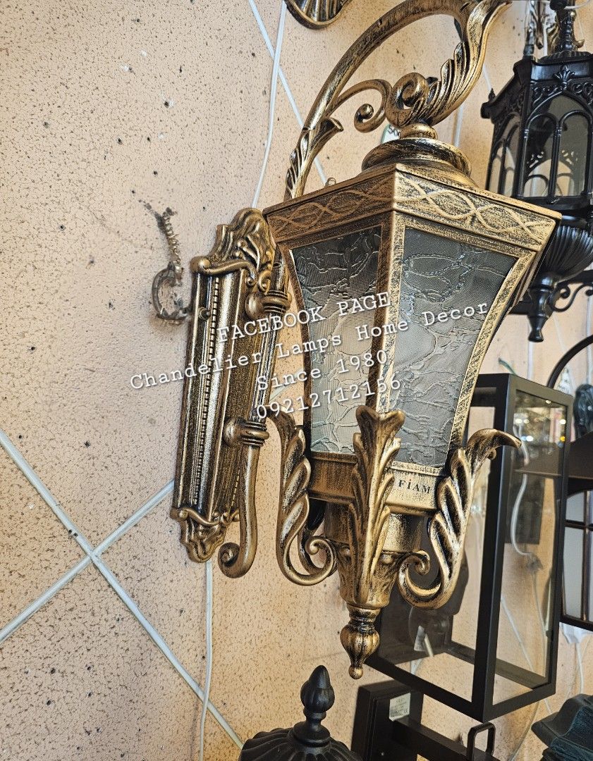 Castle post lamp (Category: Lighting) located in Antipolo. Submitted by homelightingtrading (Listing ID 1362653453, Image 1). Description: new castle wall lamps! 🏰 These lamps are top-of-the-line quality and come with free LED bulbs. They're perfect for adding a touch of medieval charm to any space. Cash on delivery is available within Metro Manila. For those outside Metro Manila, we require payment first. All lamps come with a warranty for your