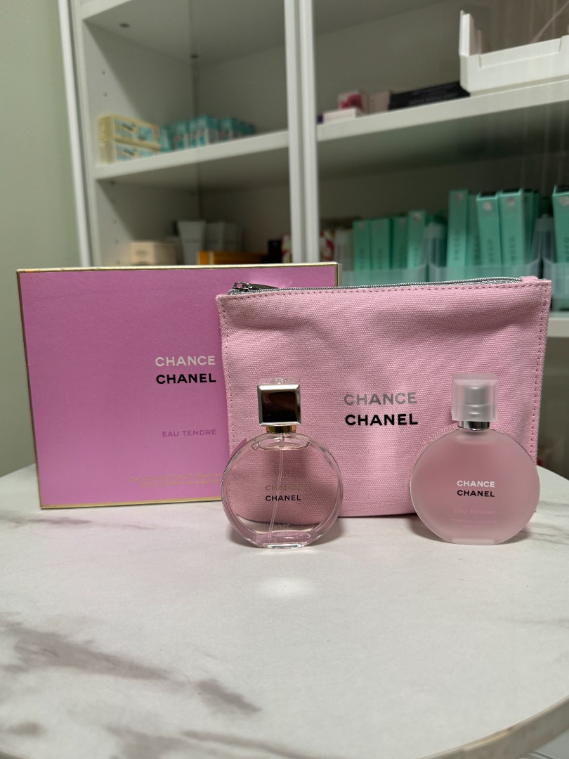 CHANEL Chance Gift Set, Beauty & Personal Care, Fragrance & Deodorants ...