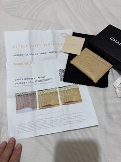 Grab it now ! REPRICED FROM 13k to 10k only !!! Chanel Vintage Card Holder